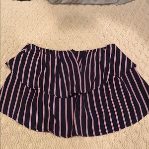 flowey strapless top